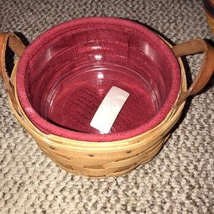 Collectible longaberger basket